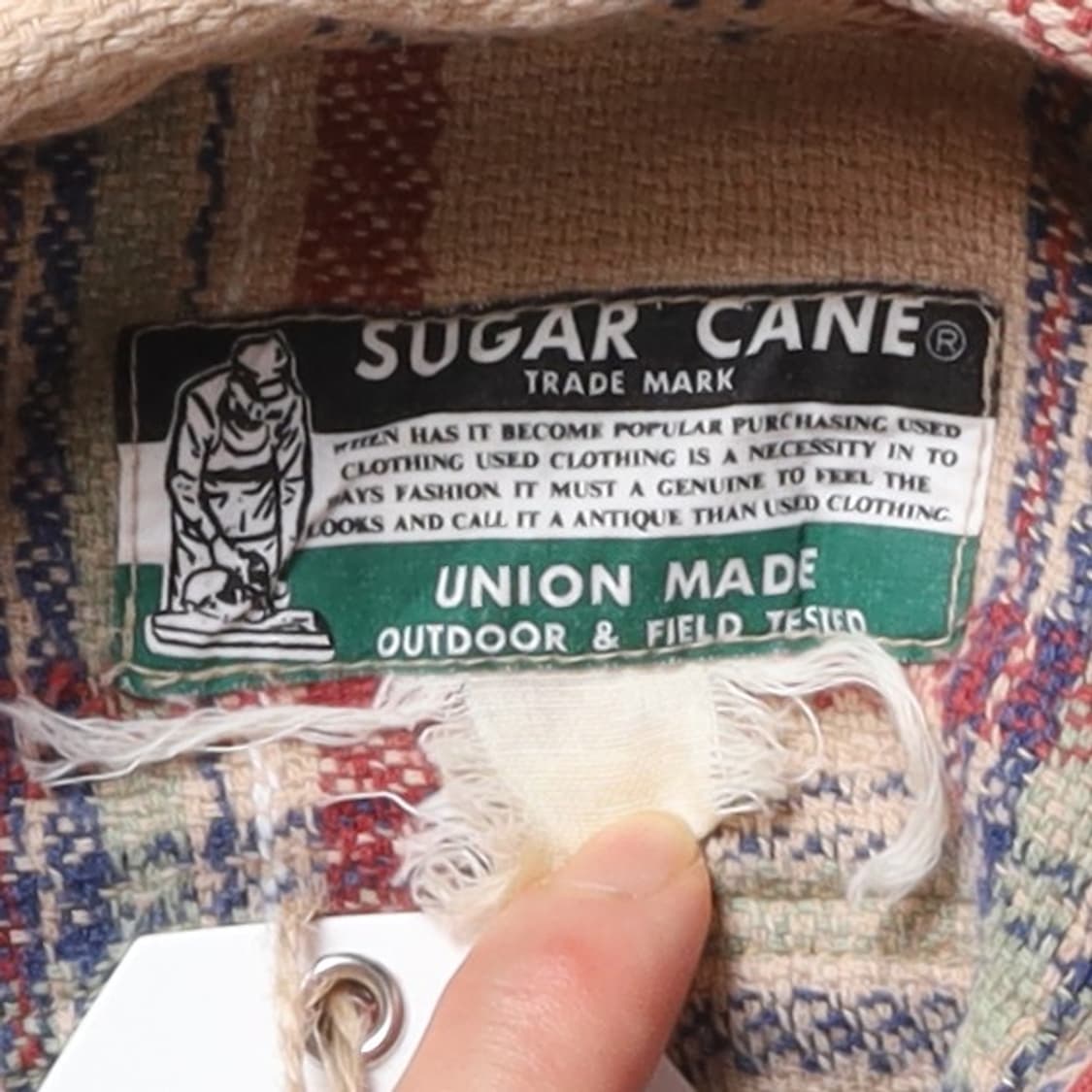 슈가 케인 Sugar Cane Check Pattern Two Pocke 상품이미지7