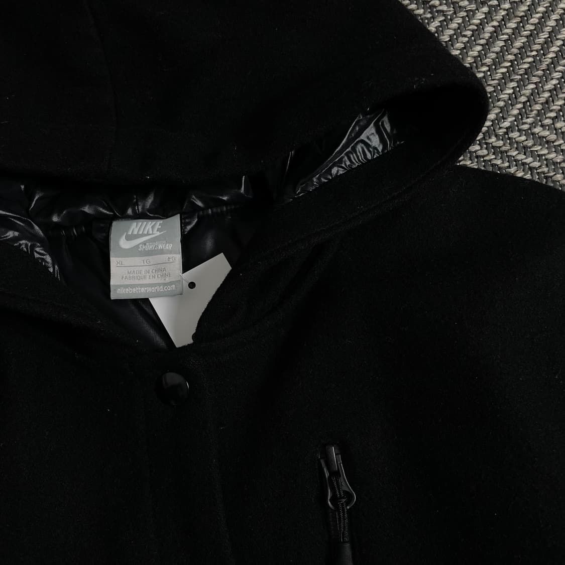 나이키 스우시로고 후드 모직 바시티 자켓o 3487 상품이미지4