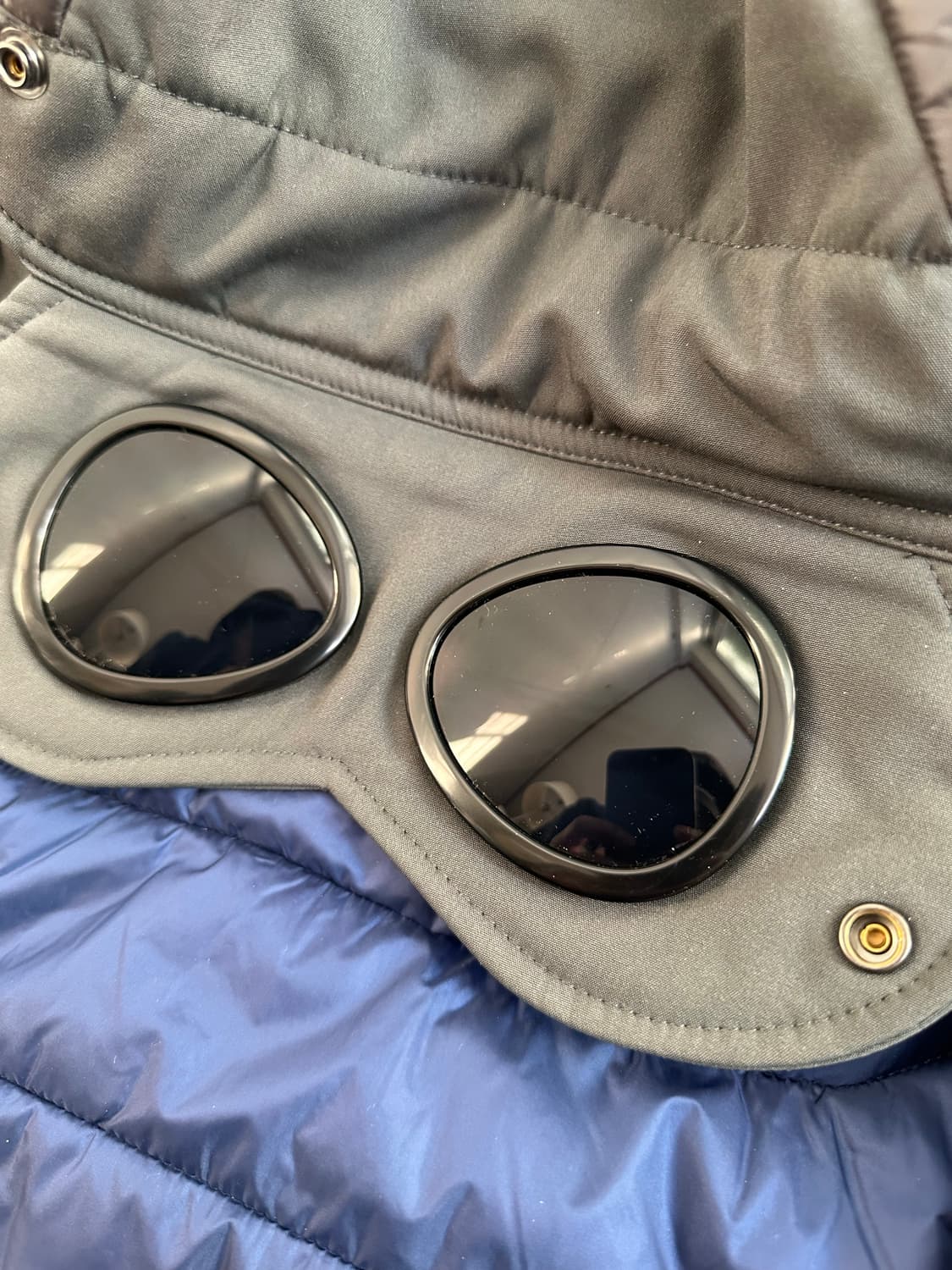 씨피컴퍼니 고글 패딩 자켓 46(90-95) 상품이미지10