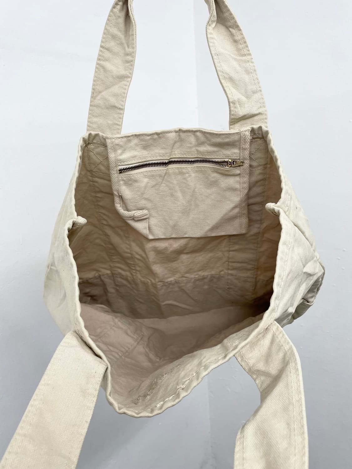 45rpm 헤비 캔버스 로고백 *레어 상품이미지6