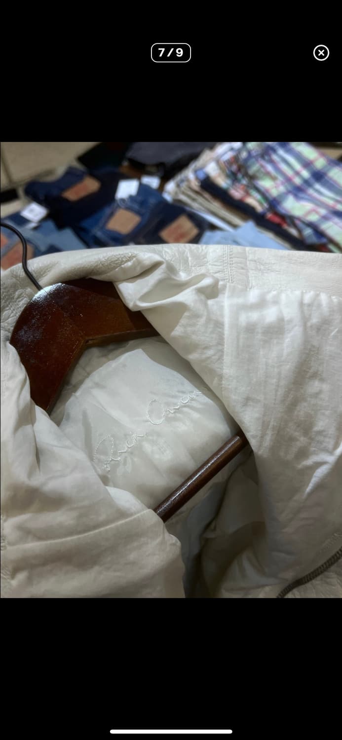 릭오웬스 양가죽 라이더 자켓 상품이미지7