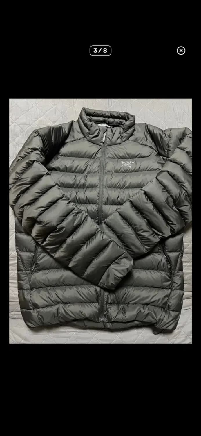 아크테릭스 세륨 자켓 논후드 블랙 (L) 판매 상품이미지3