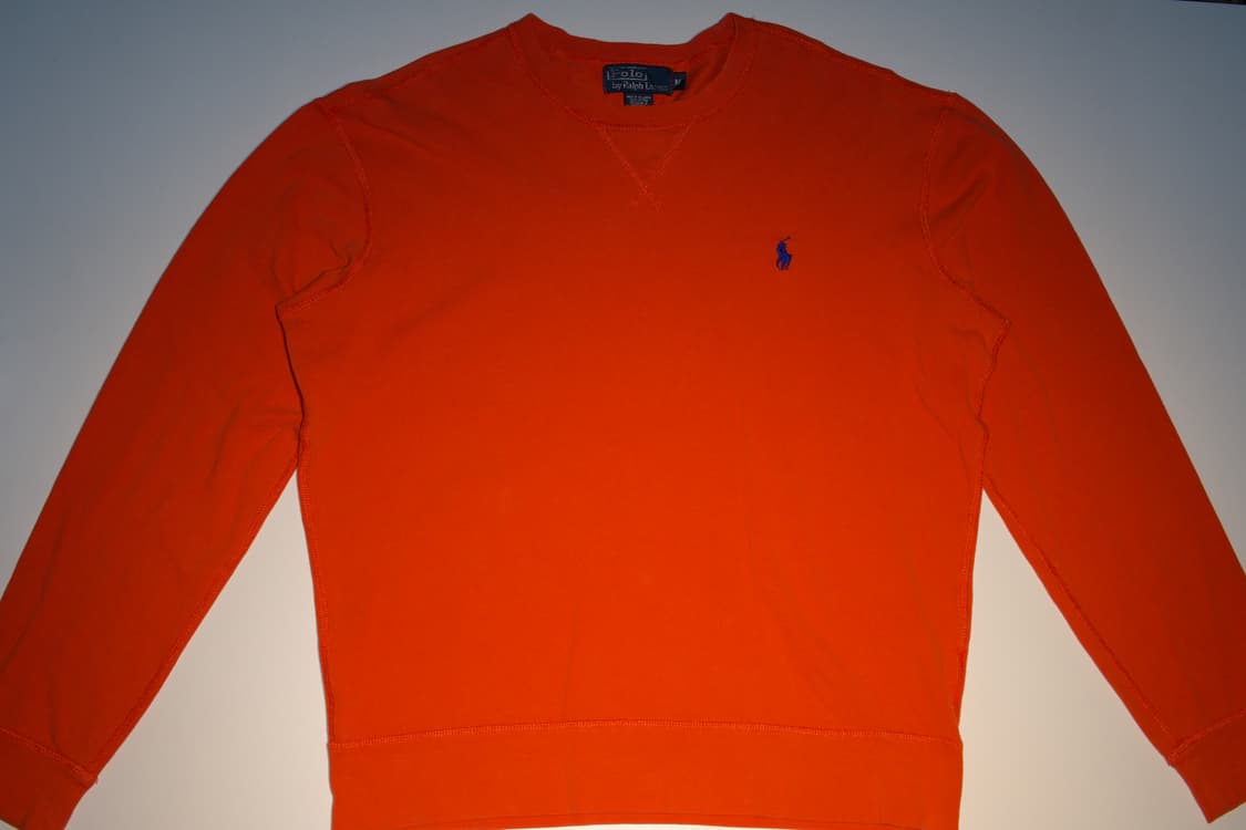 폴로 랄프로렌 오렌지 니트 상품이미지1