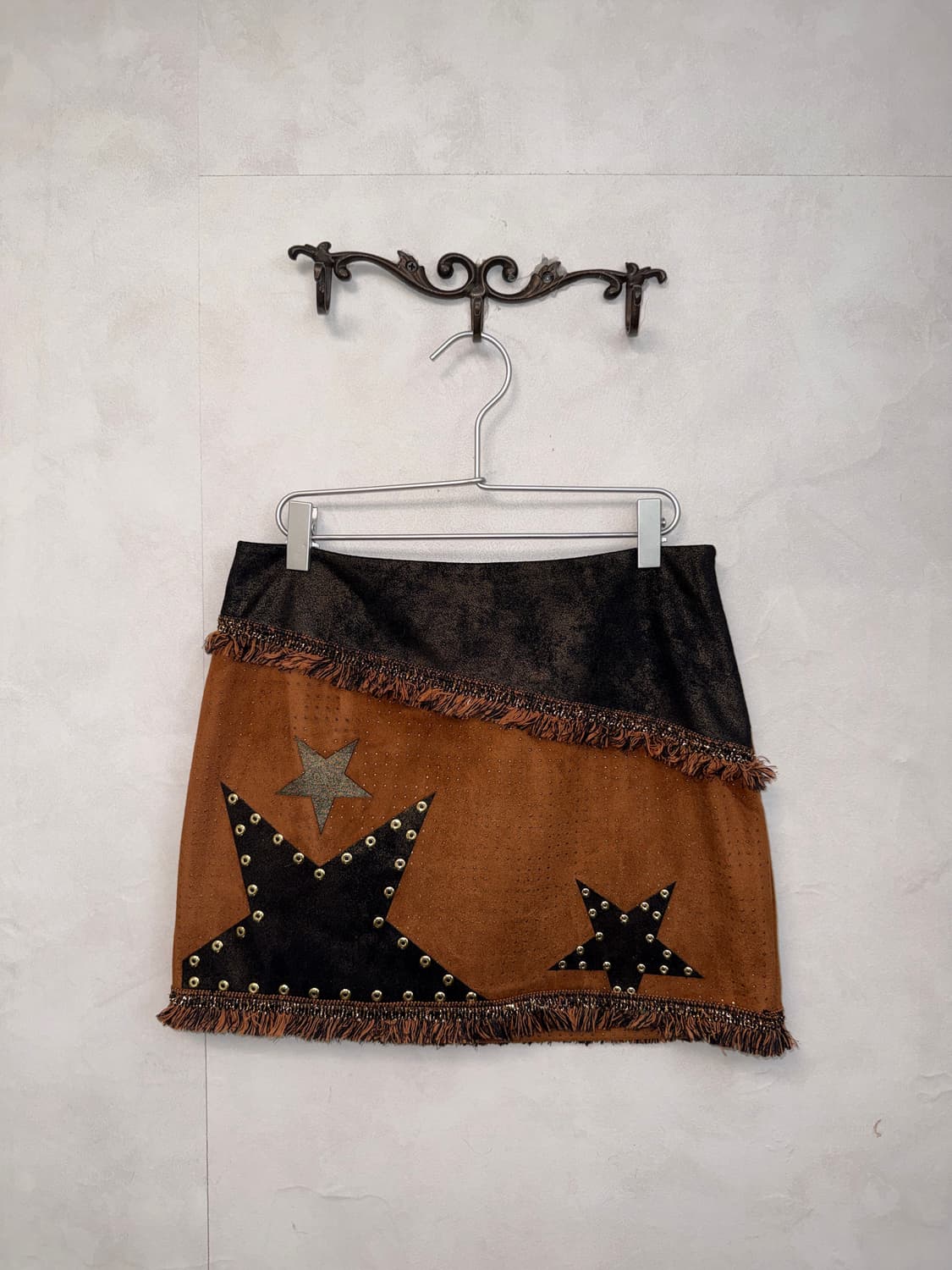 Egoist brown western stud star patch sk 상품이미지1