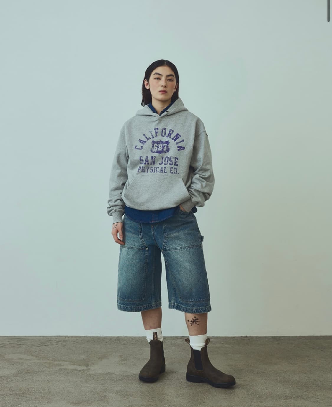 유니폼브릿지 california sweat hoodie XL사이즈 상품이미지4