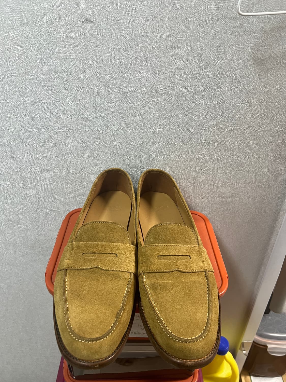 [285] 컬러콜라 카우 스웨이드 페니 로퍼 상품이미지3