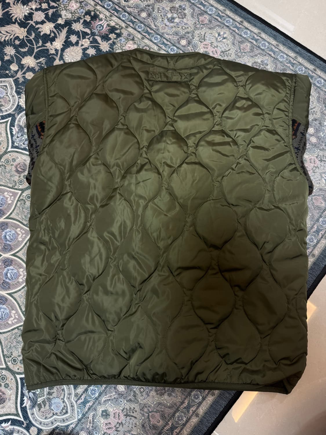 피지컬 디파트먼트 니트믹스 투웨이 포켓 퀄팅자켓, 경량패딩(L ) 상품이미지4