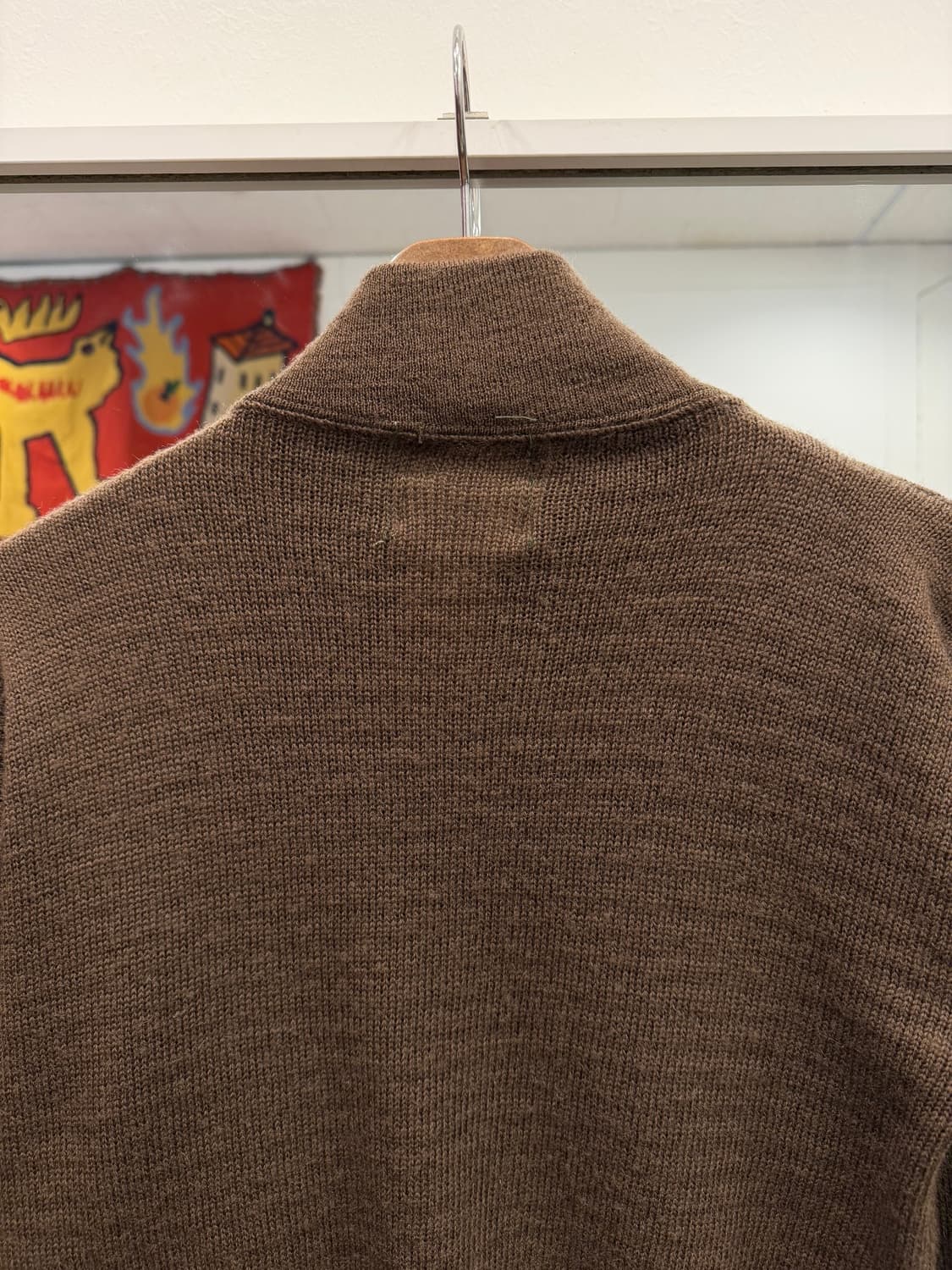 80s Military U.S.Army 미군 5버튼 코만도 울 스웨터 상품이미지6