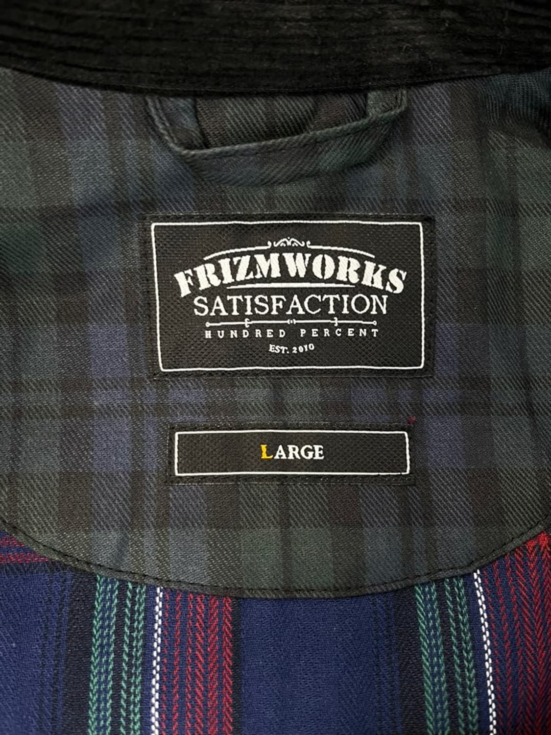 프리즘웍스 체크 헌팅 자켓/#3396 상품이미지3