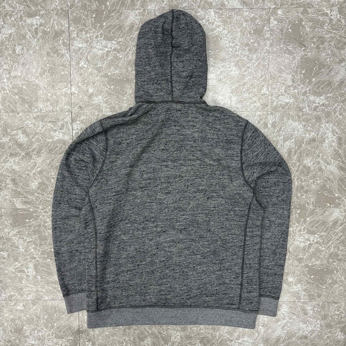 아베크롬비 y2k 올드스쿨 그레이 스웻 후드집업 희귀져지(XL) 상품이미지3