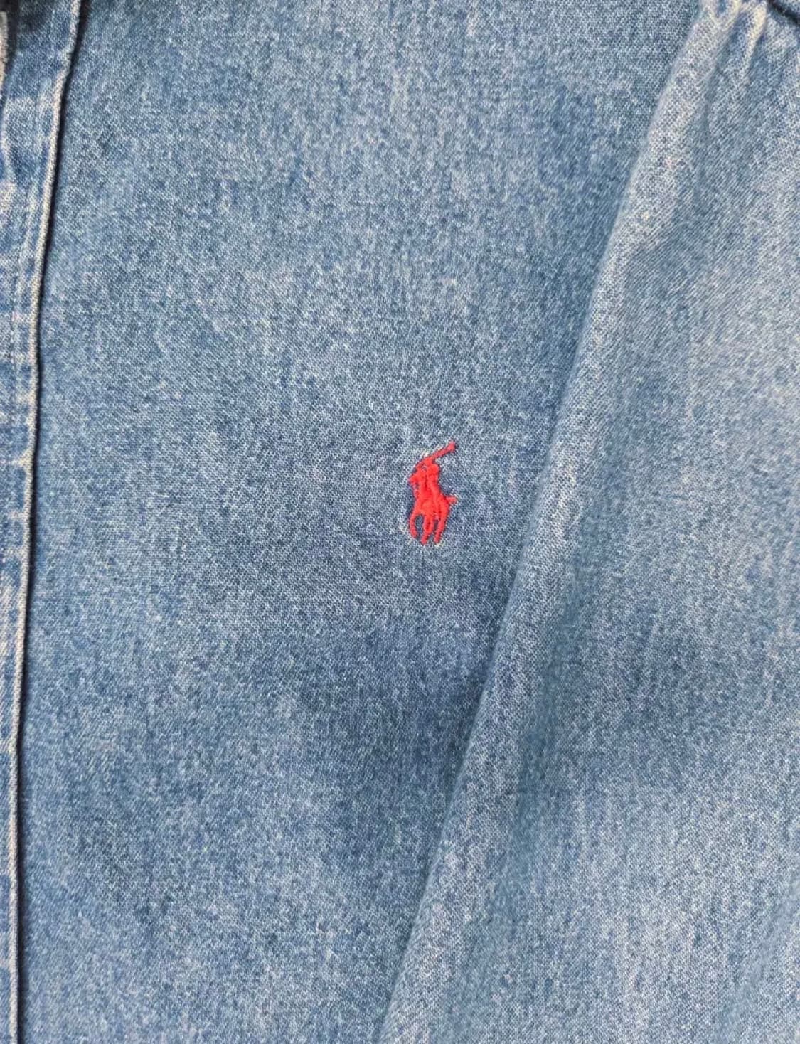 폴로 빈티지 데님 셔츠 XL사이즈 상품이미지3