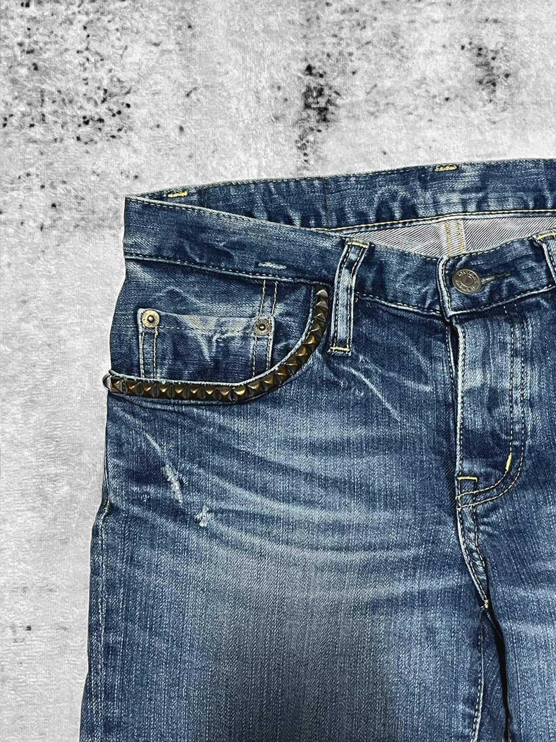 (hysteric glamour) stud slim-fit denim 상품이미지2