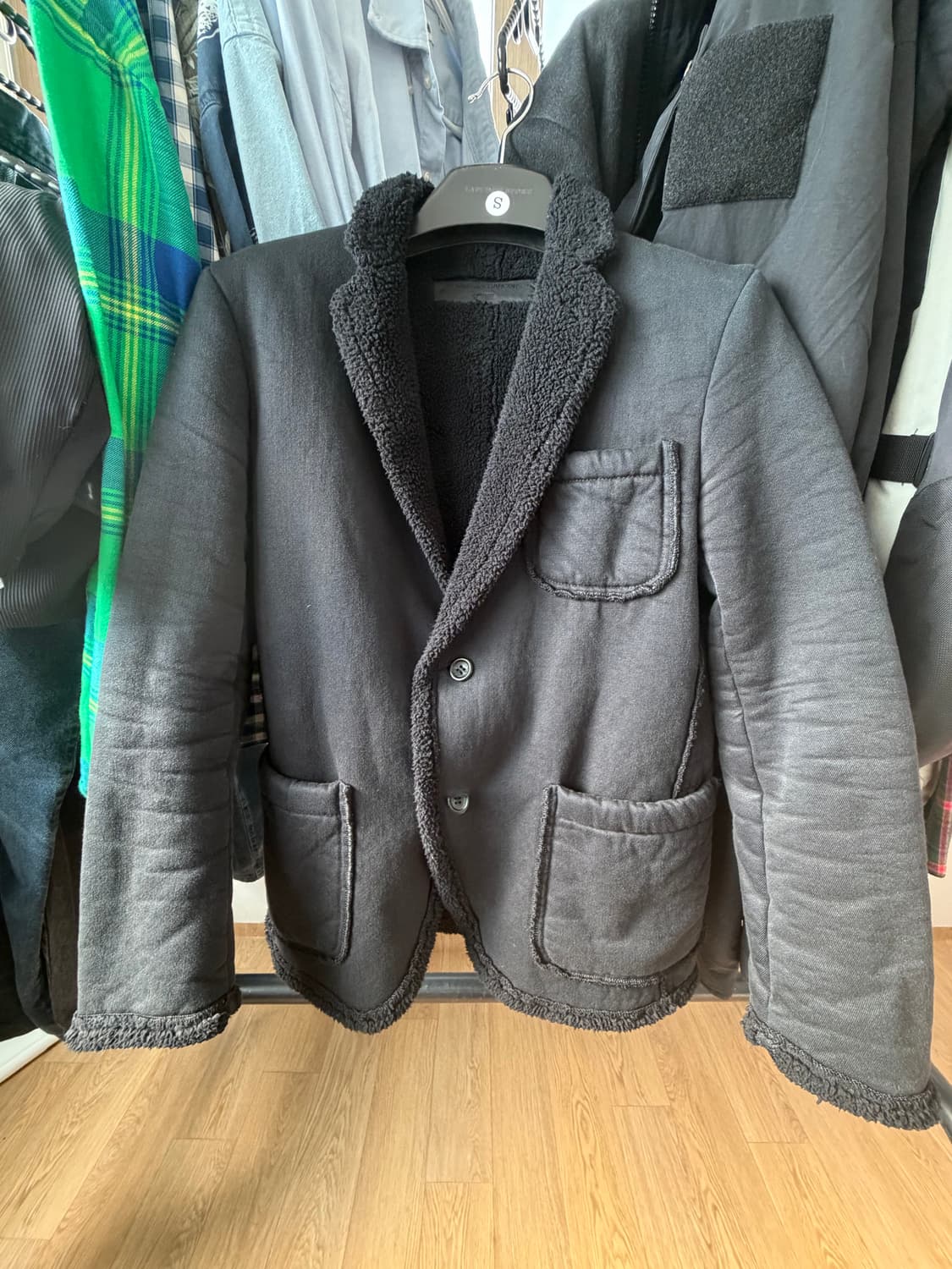 Comme des garcons homme 무스탕 자켓 상품이미지1