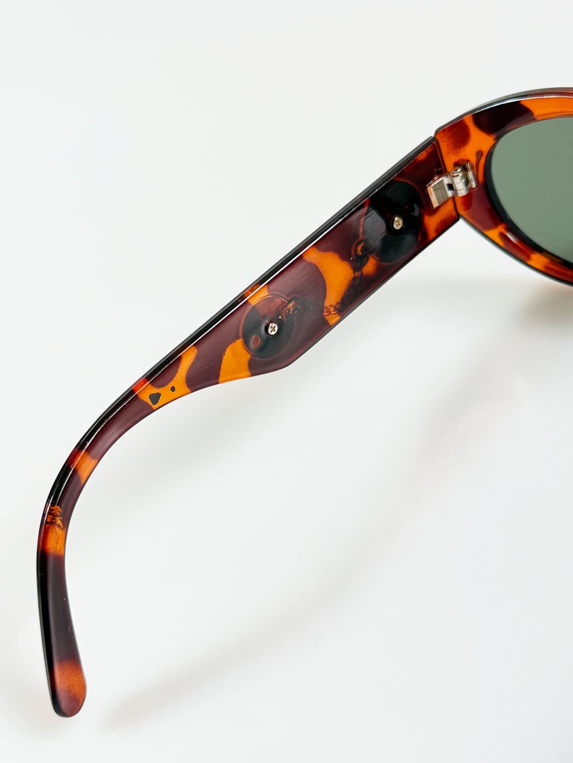 90s JOANNA 레오파드 볼드 스퀘어 빈티지 선글라스 상품이미지8