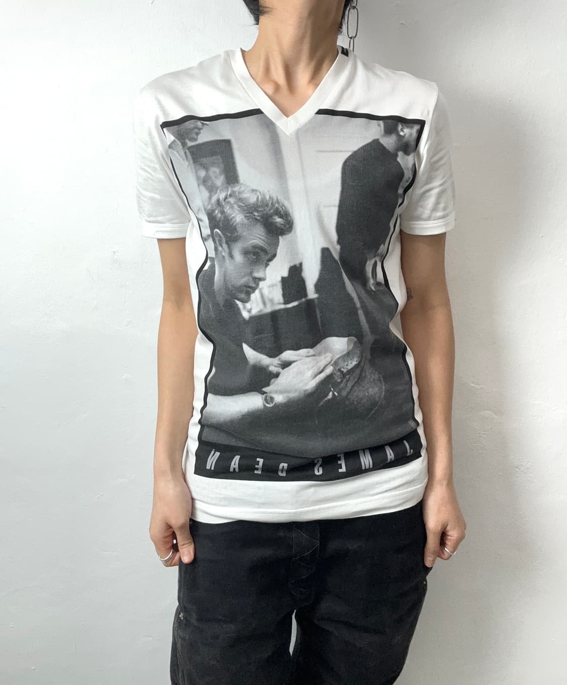 Dolce & Gabbana James Dean Portrait V-Ne 상품이미지3