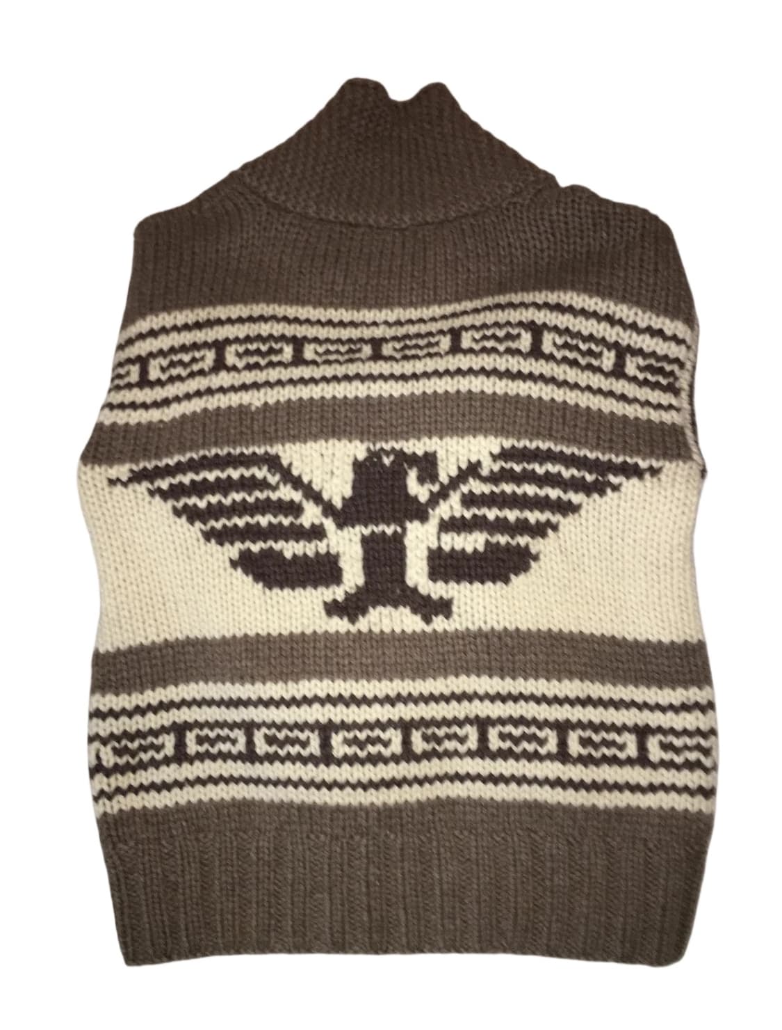 빈티지 코위찬 니트 집업 상품이미지2