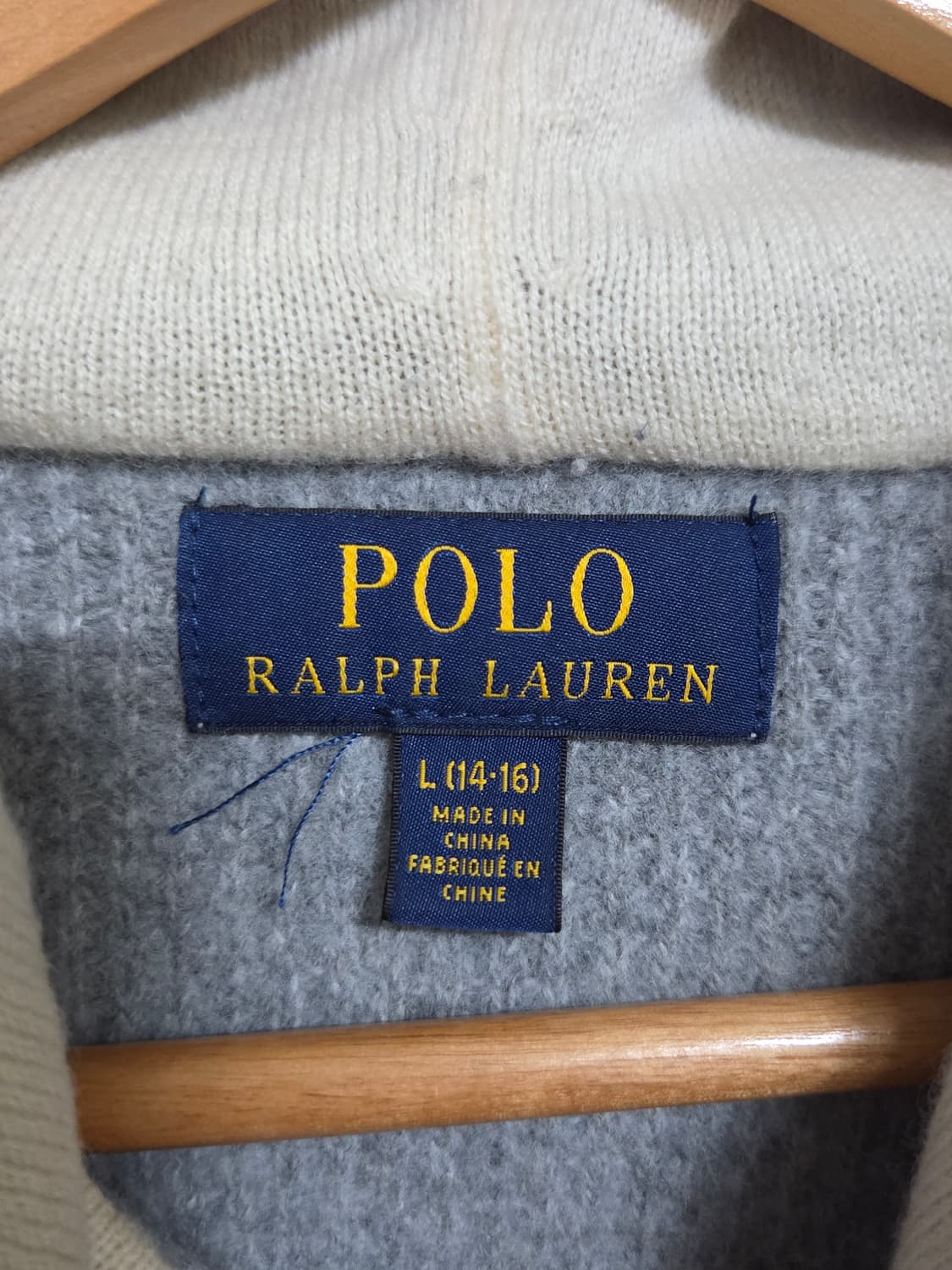 [폴로 랄프로렌] 울 후드 니트 | 00147 상품이미지3