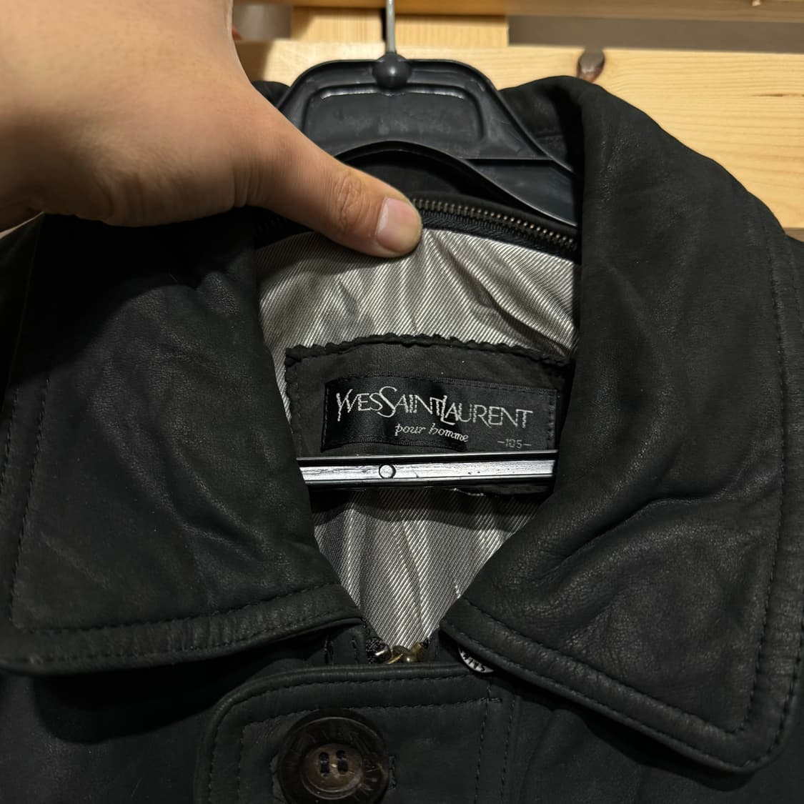 입생로랑 양가죽자켓 상품이미지4