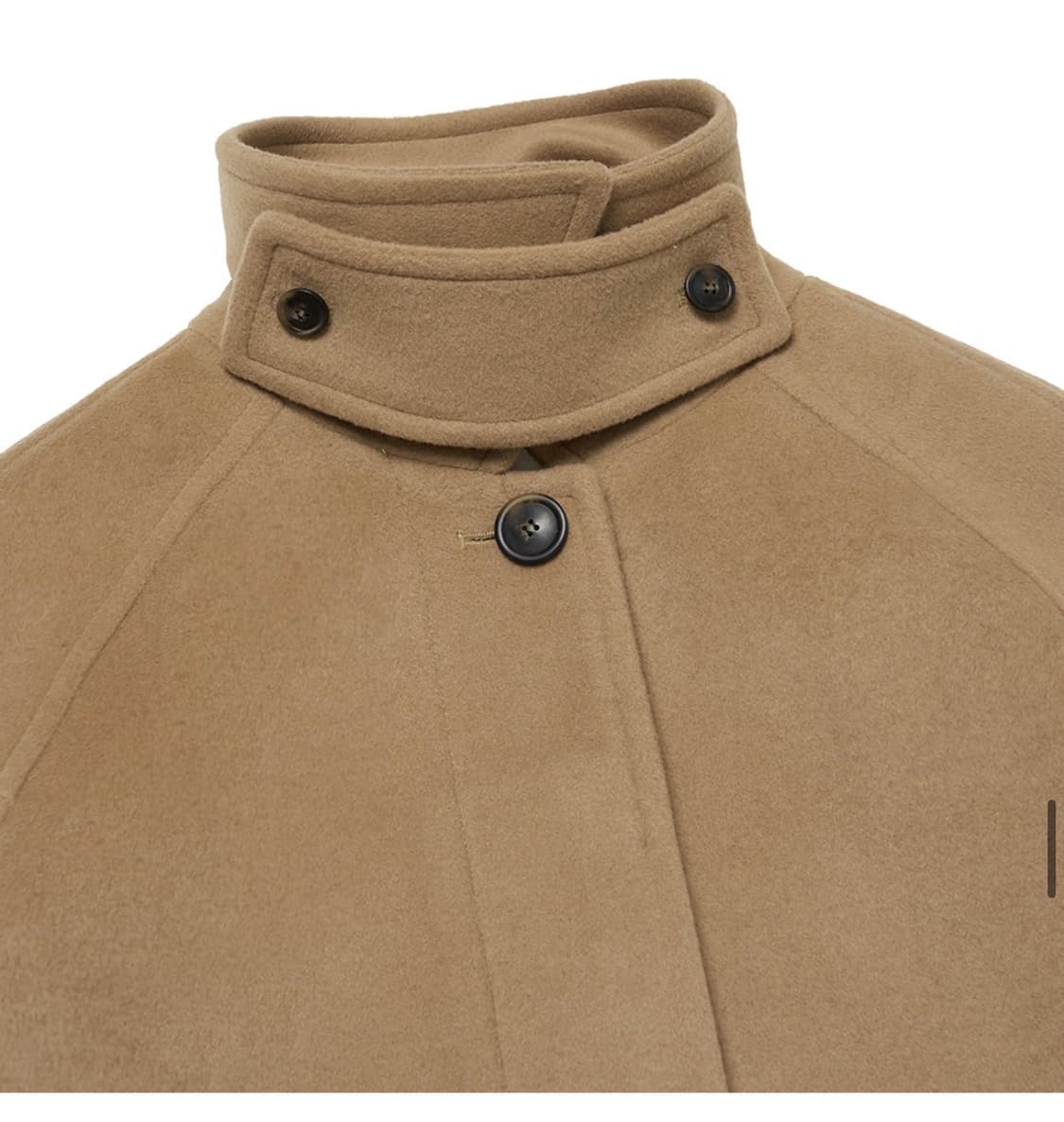 (M) 드로우핏 우먼 소프트 캐시미어 싱글 발마칸 코트 [BEIGE] 상품이미지8