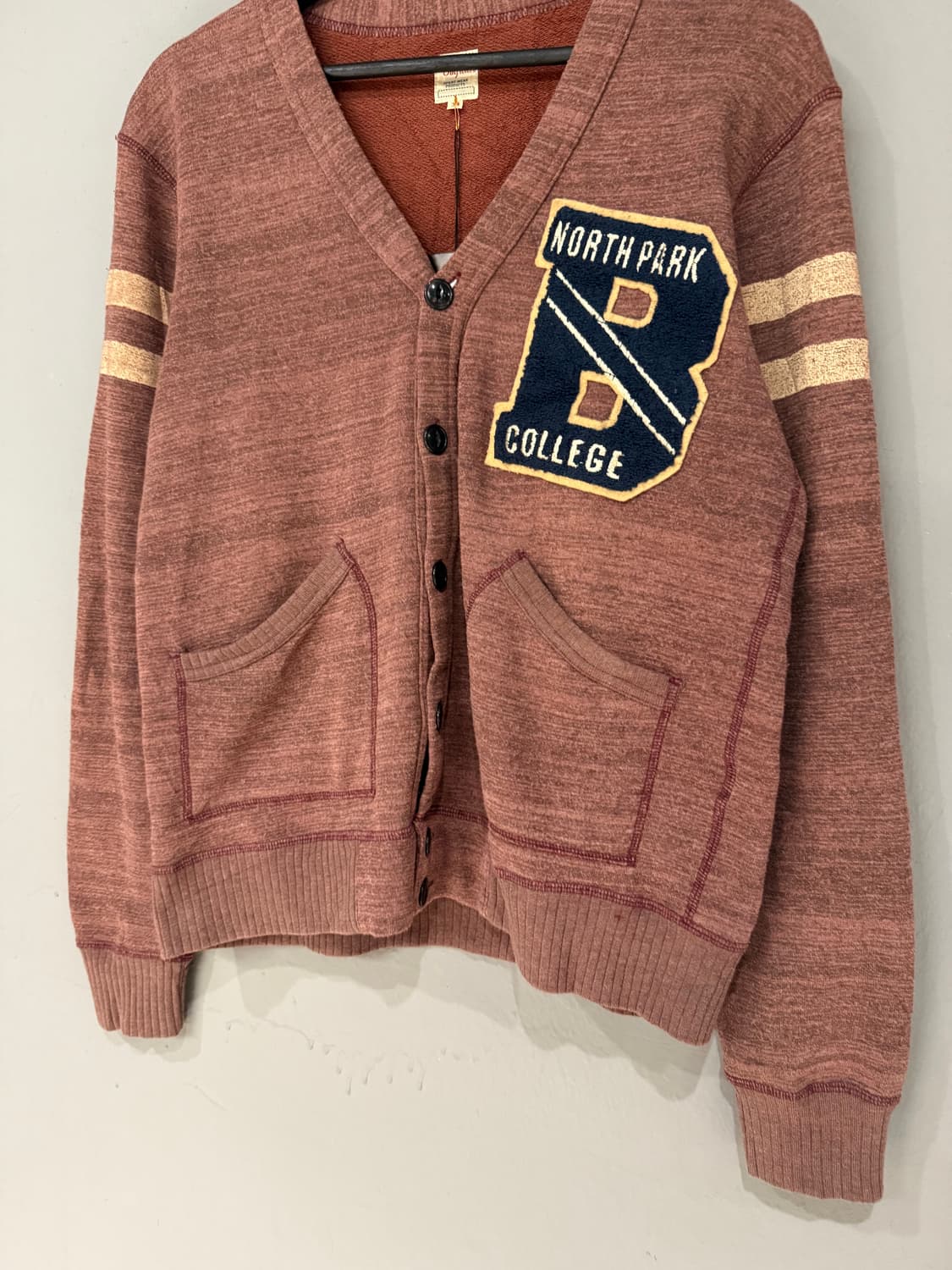 stitch detail line point cardigan 상품이미지7