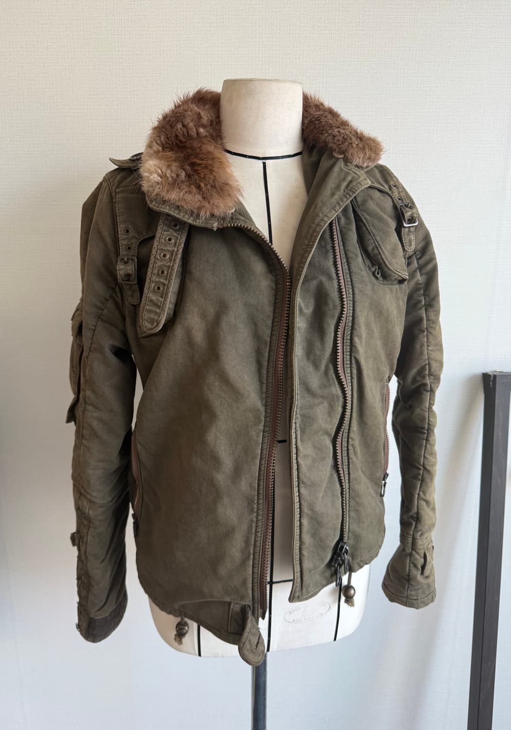 “Share Spirit” Archive Fur jacket 상품이미지2