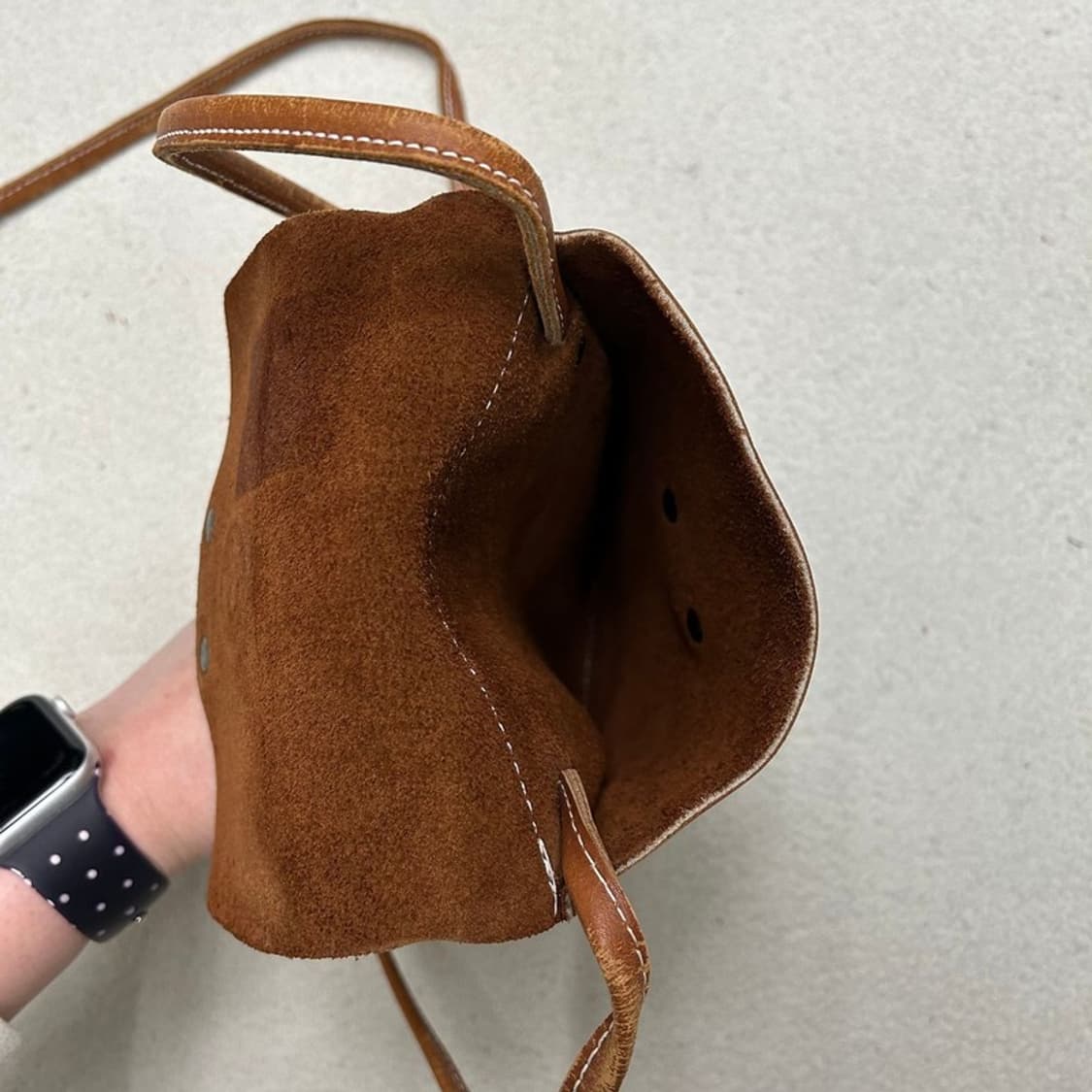 퀵실버 레더 미니 크로스백 상품이미지7