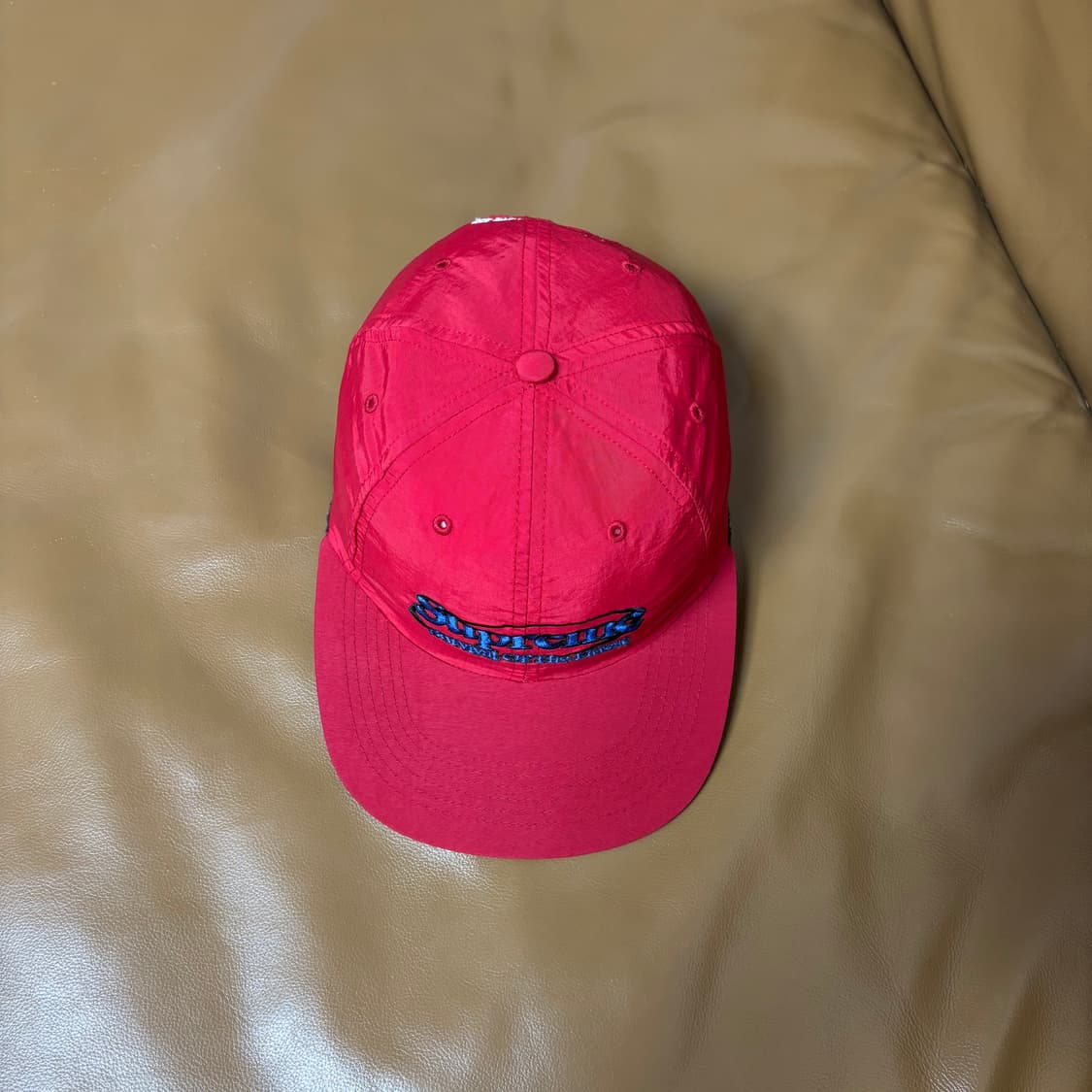 Supreme 슈프림 서바이벌 레드 6패널 볼캡 모자 (Red) 상품이미지6