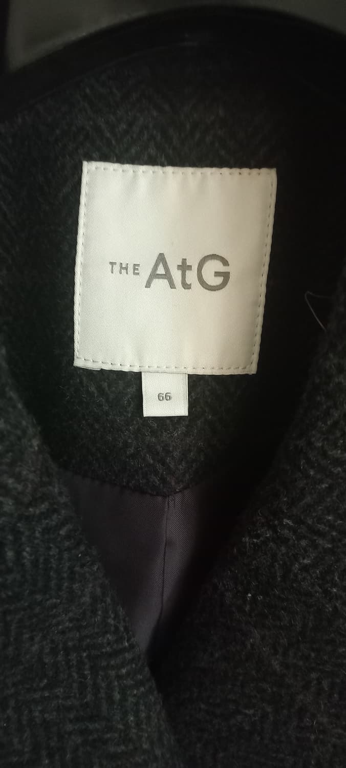 더 엣지 체크 롱코트 상품이미지2