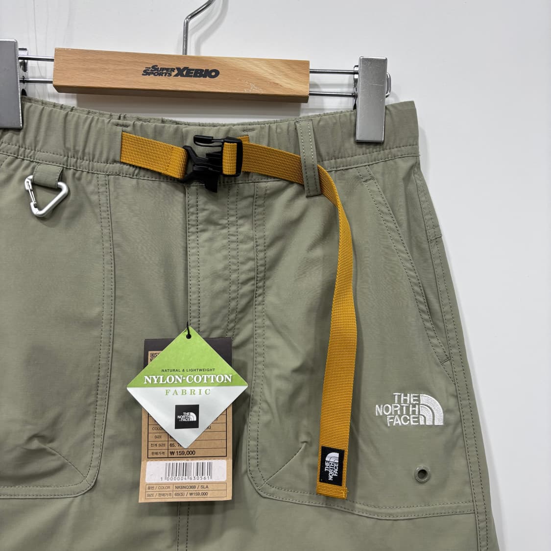 (W)The North Face  기어 업 디테 쳐블 듀얼 스커트 카키 상품이미지4