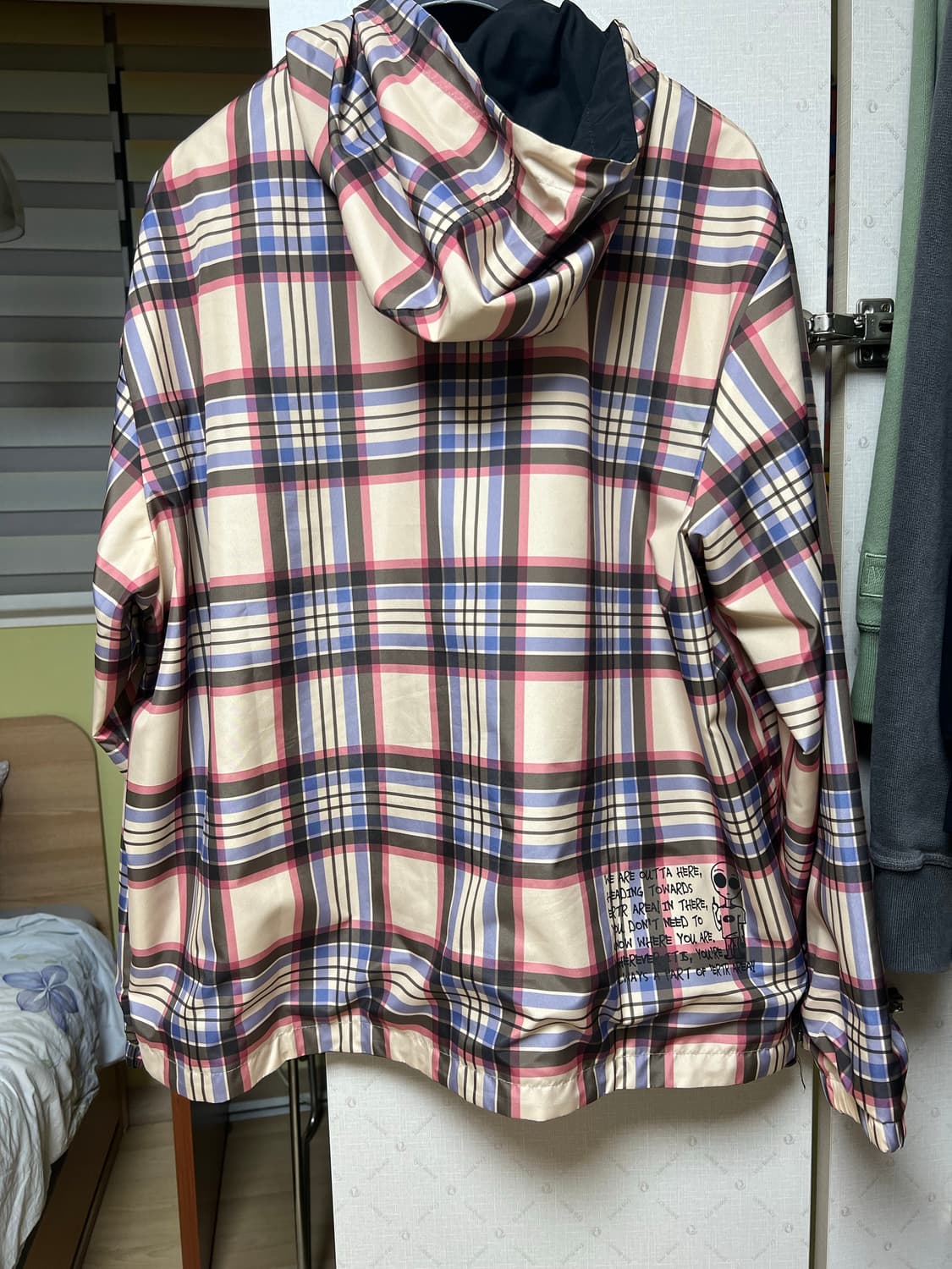 이알티알 Check Pattern Reversible Windbreake 상품이미지2