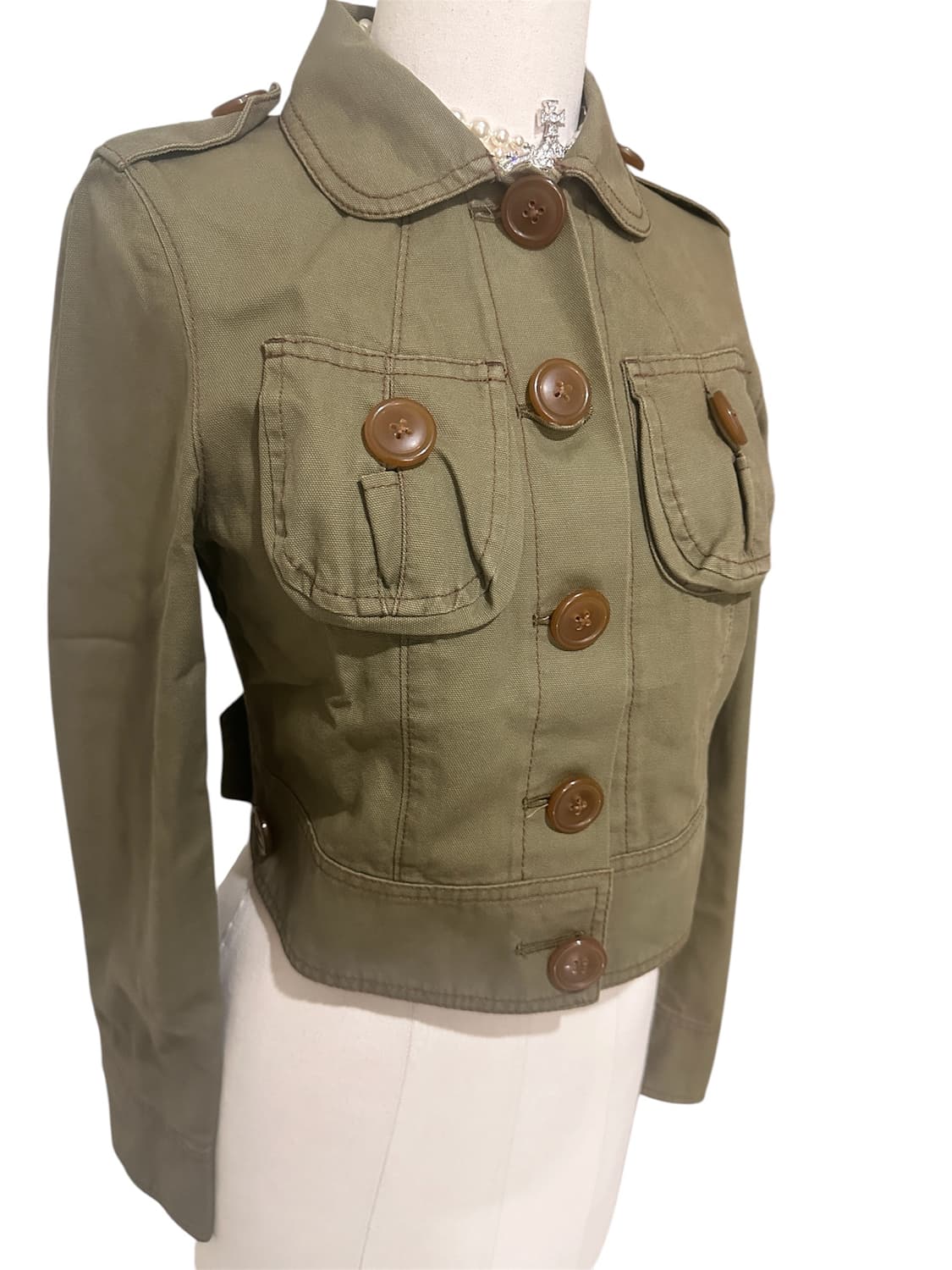 비비안웨스트우드 레드라벨 크롭자켓 상품이미지2