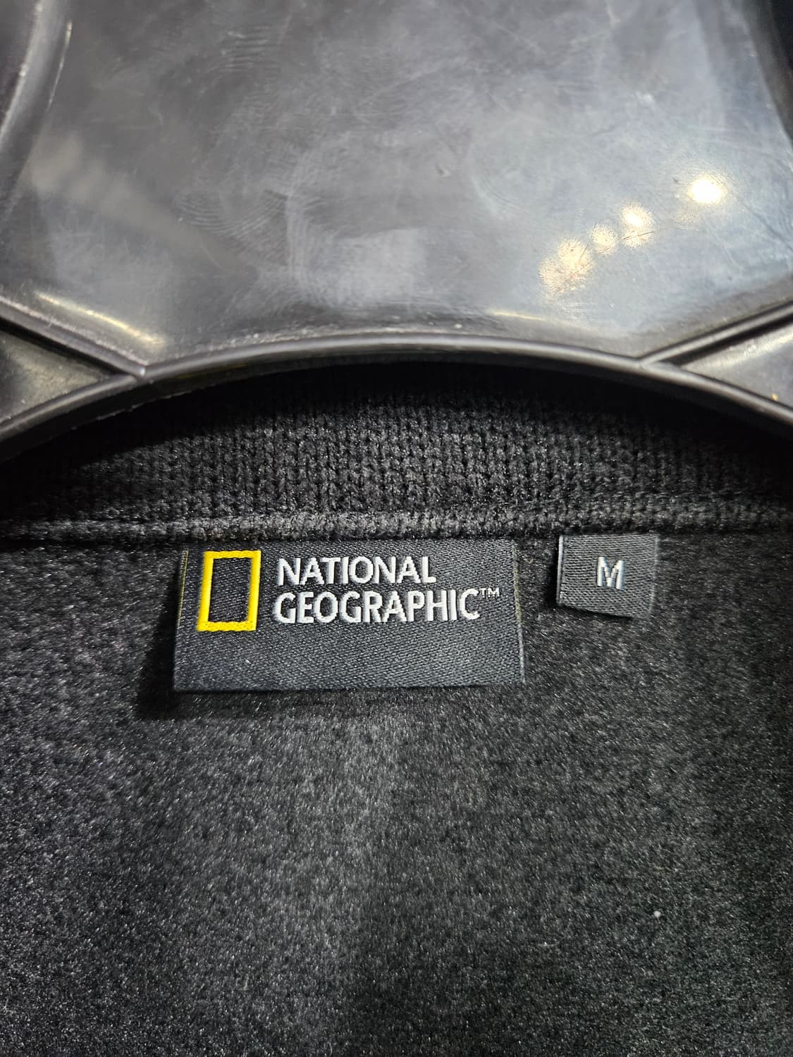 내셔널지오그래픽 다크그레이 남성 슬림핏 95 기모 집업자켓  상품이미지3