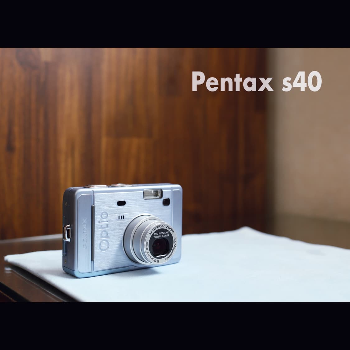 레어<민트급><키키디카> 펜탁스 옵티오 S40 블루 빈티지 디카 상품이미지9