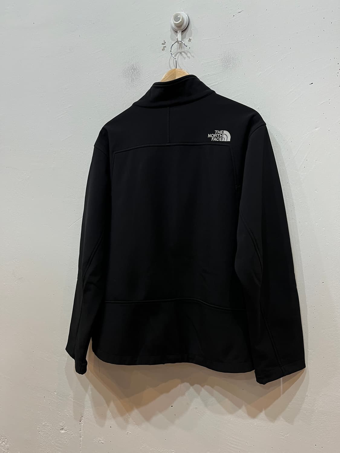 노스페이스 소프트쉘 플리스 자켓 블랙 100 상품이미지4