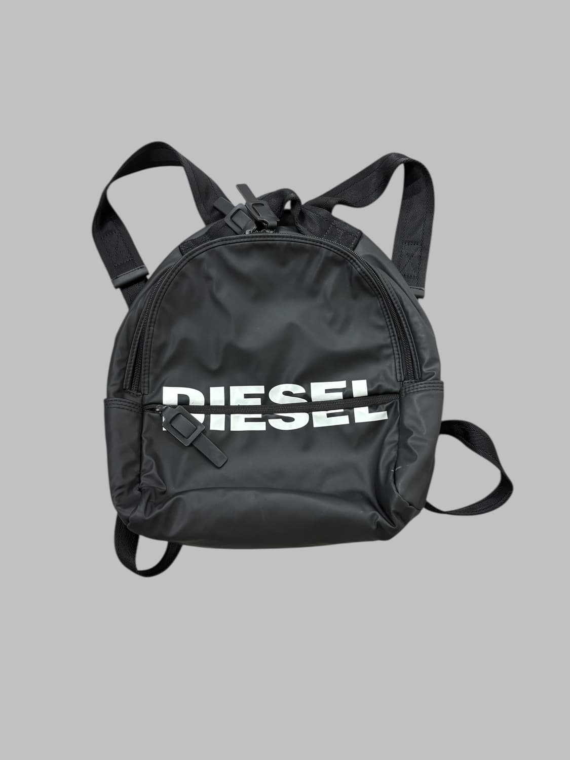 DIESEL logo backpack black  상품이미지1