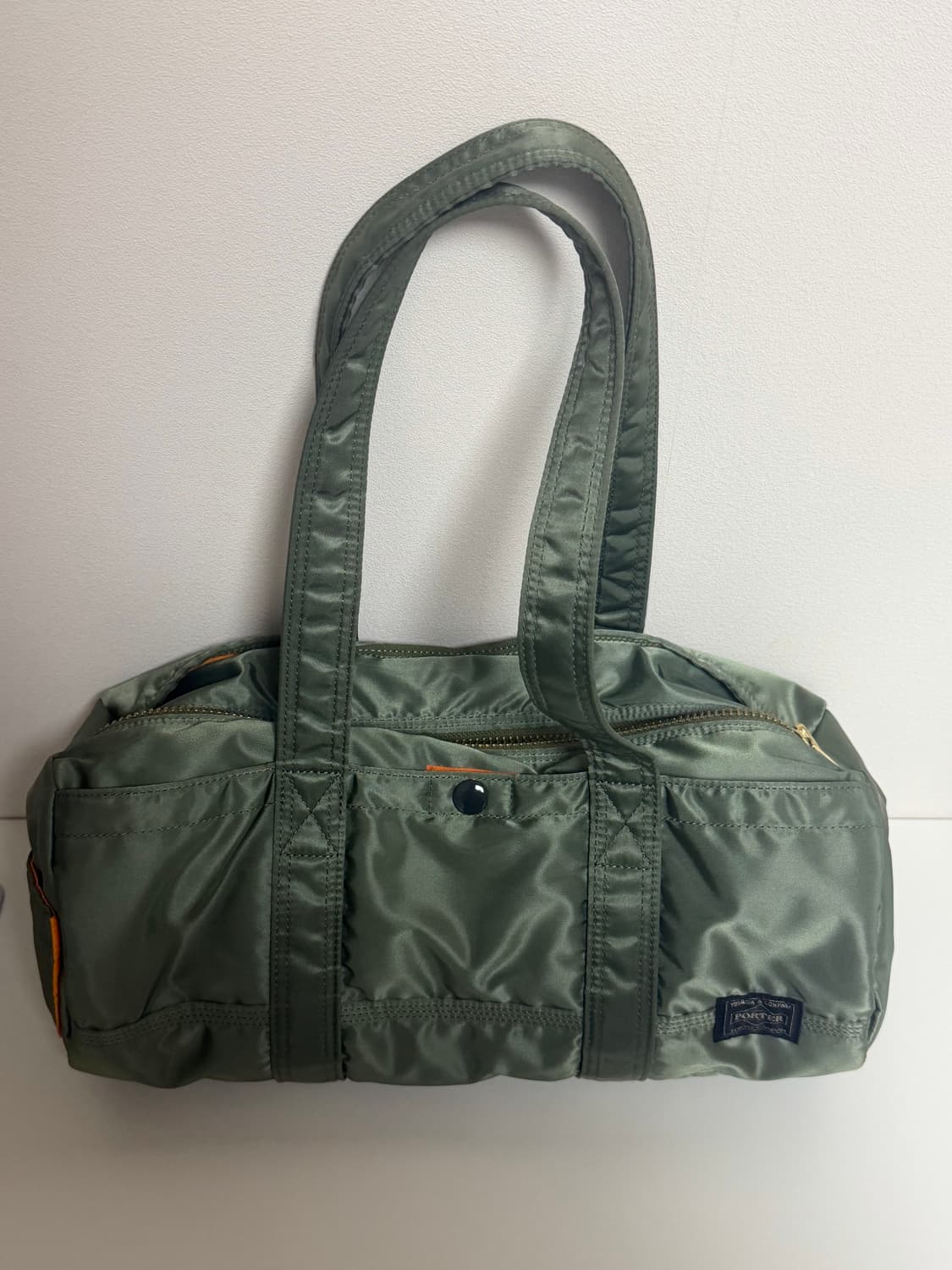 요시다 포터 탱커 더플백 L 76987 세이지그린 카키 상품이미지1