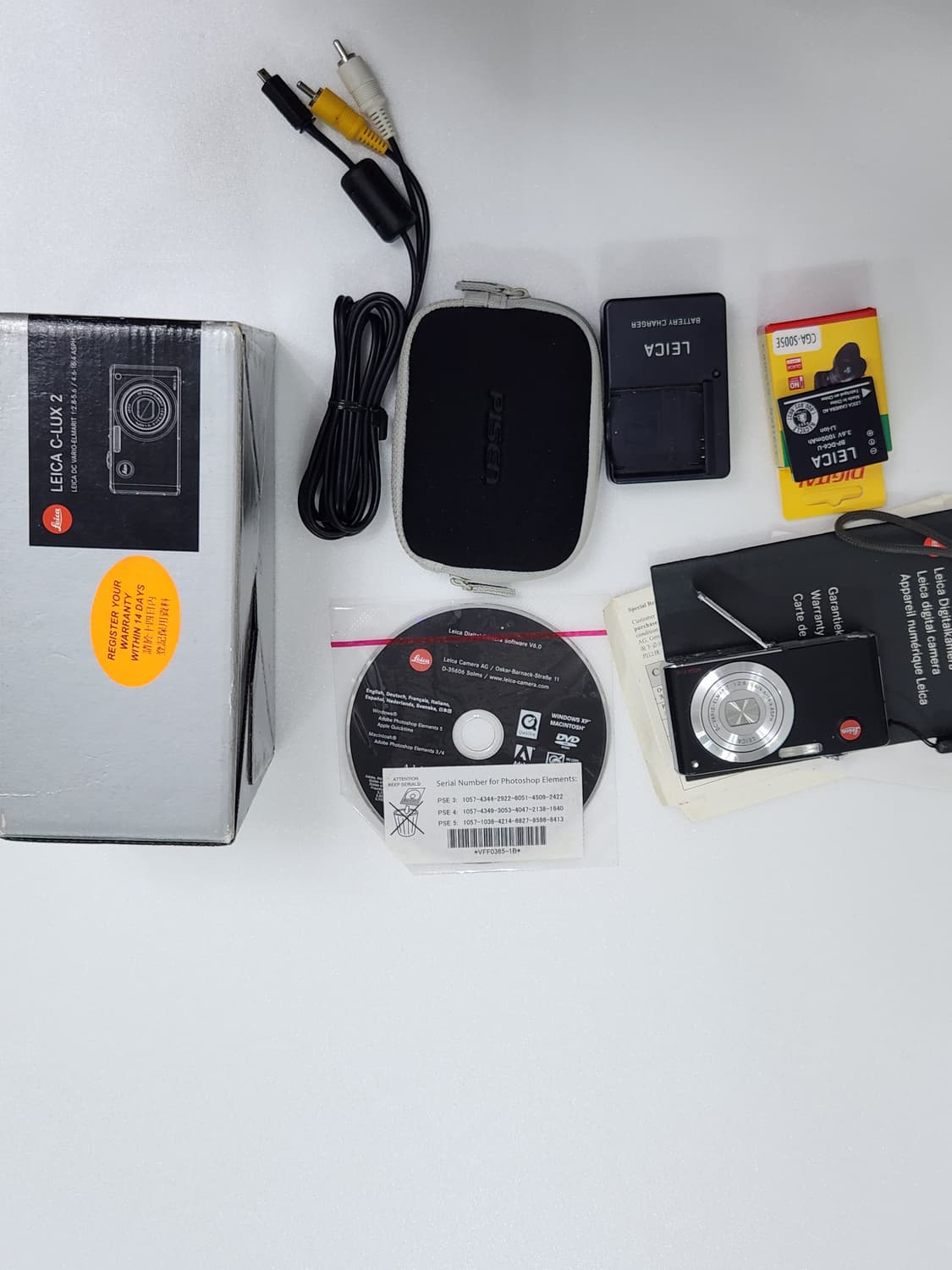 라이카 디지털카메라 C-lux2 사쿠라 제니 카메라 빈티지카메라 상품이미지2