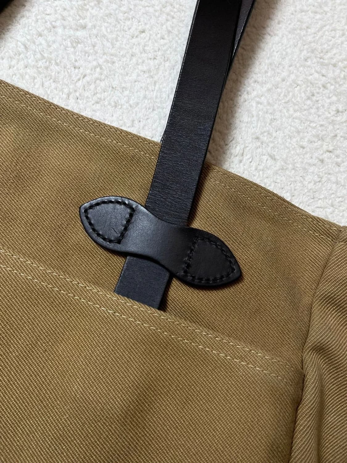 필슨 FILSON 260 Tan 러기드 트윌 토트백 A1696 상품이미지4