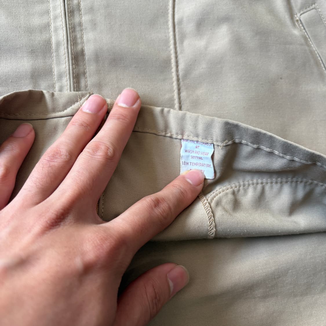 70년대 생산 맥그리거 드리즐러 베이지 자켓  상품이미지5