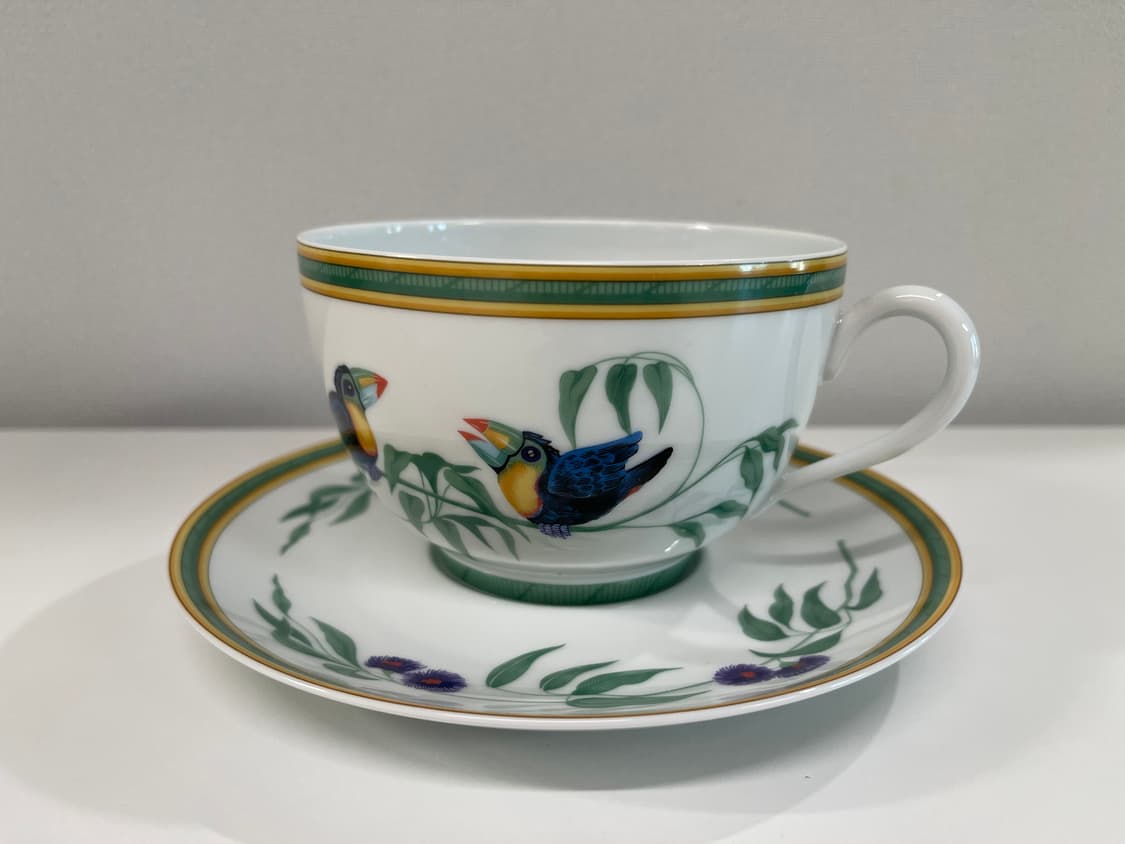 에르메스 투칸 티잔 컵 엔 소서 1P 세트 HERMES 상품이미지1