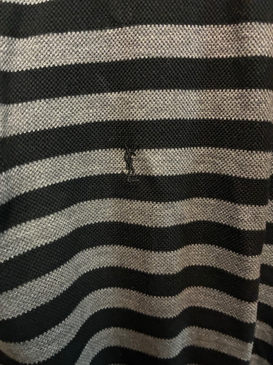 생로랑 스트라이프 반팔 티셔츠 M 상품이미지3