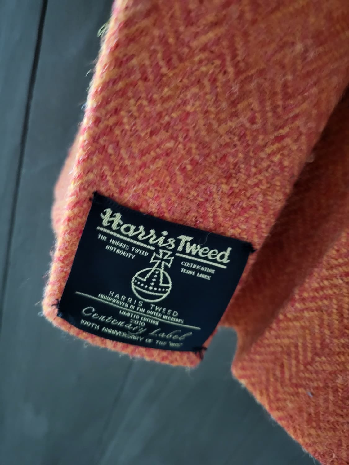 영국브랜드 하우스오브홀랜드 트위드 플리츠 스커트 Harris Tweed  상품이미지2