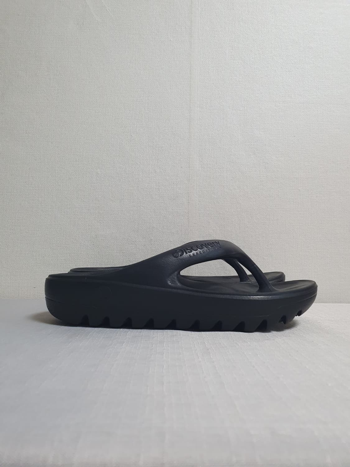 디스커버리 플립플랍 텐션 리커버리 쪼리 블랙 250mm 상품이미지5