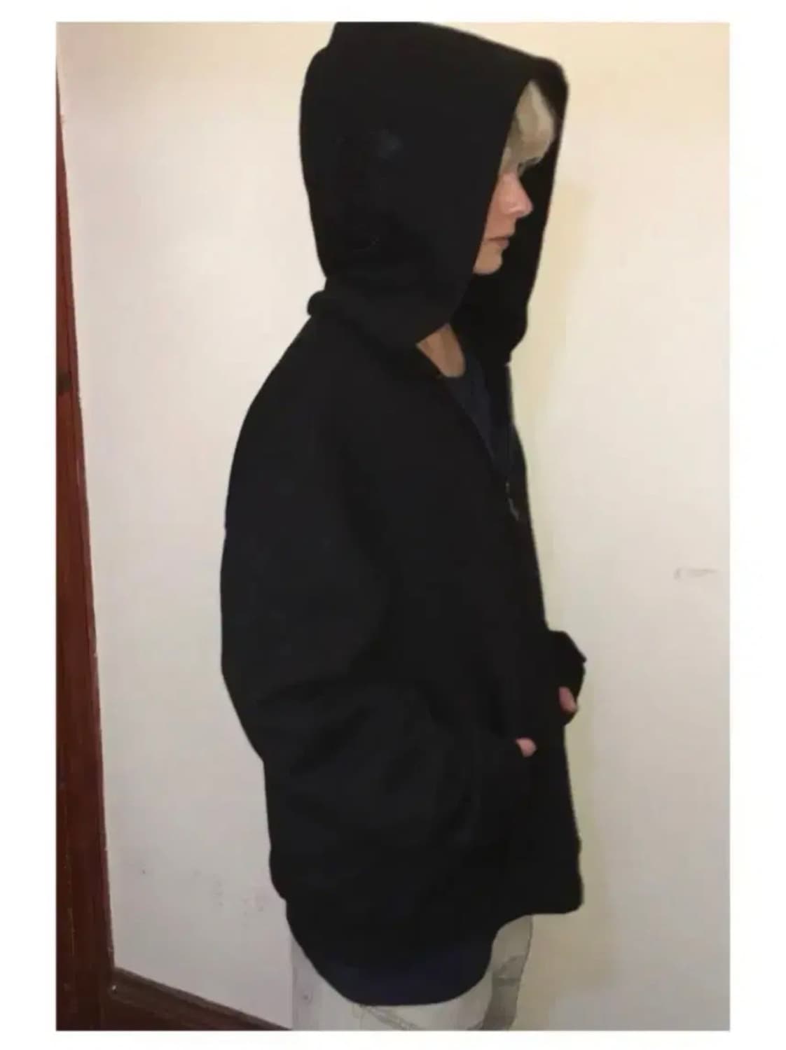 ERTR X 니들 후드집업 블랙 m 상품이미지1