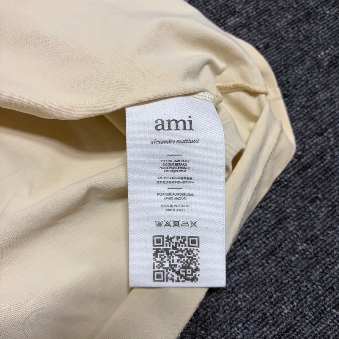 아미 스몰하트 로고 티셔츠 상품이미지5