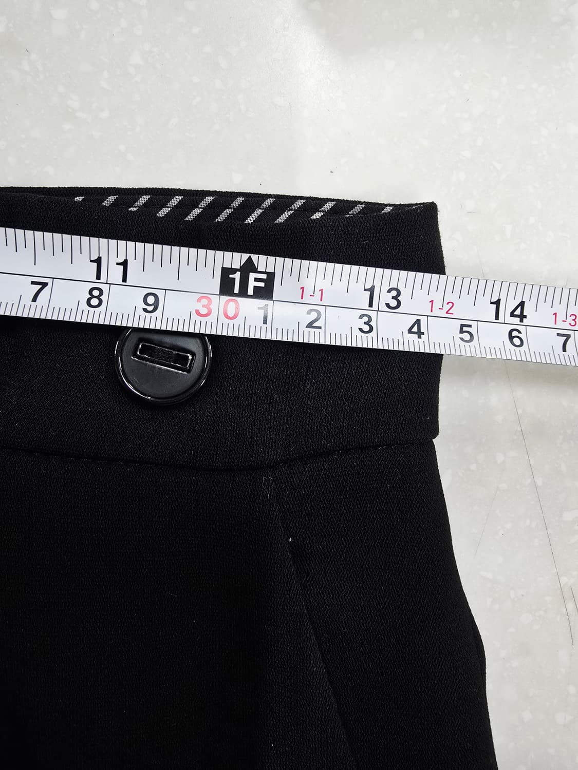 타시뉴욕 블랙 와이드 정장 핀턱 바지 상품이미지8