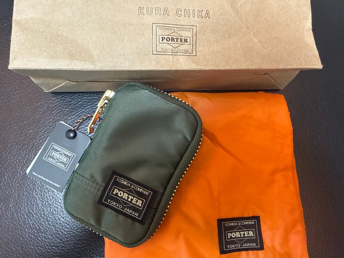 요시다포터 탱커 키 팩 세이지그린 상품이미지1