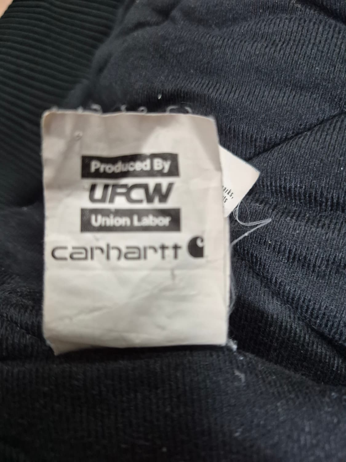 칼하트 후드 워크 자켓 j140 블랙 S 100 상품이미지4