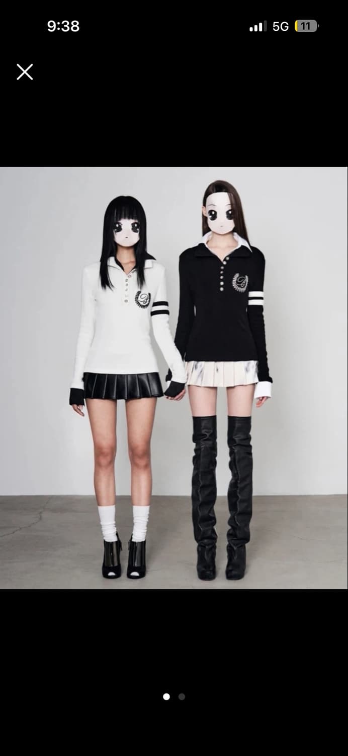 본네 더블탑 블랙 상품이미지1