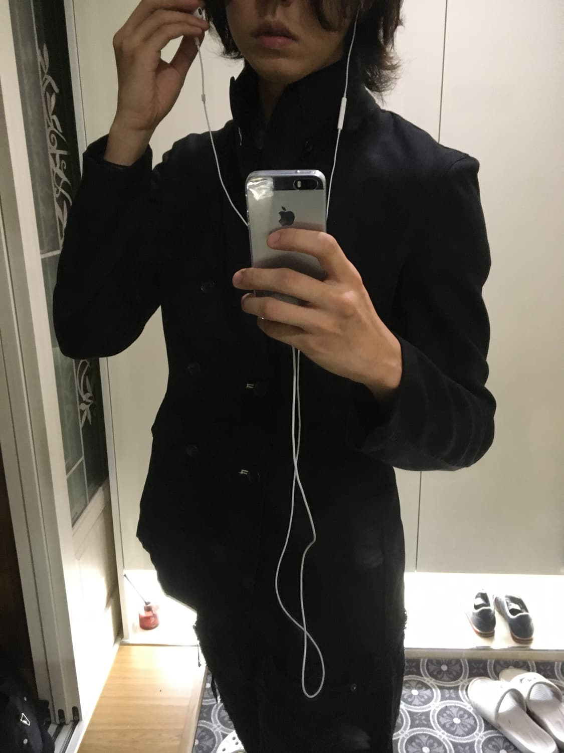 꼼데 가르송 셔츠2009 더블 브레스티드 블레이져 상품이미지1